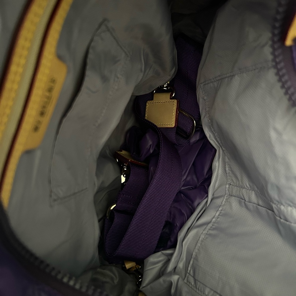 Gorgeous MZ Wallace amethyst, medium metro tote deluxe. Like new condition! - Picture 5 of 13